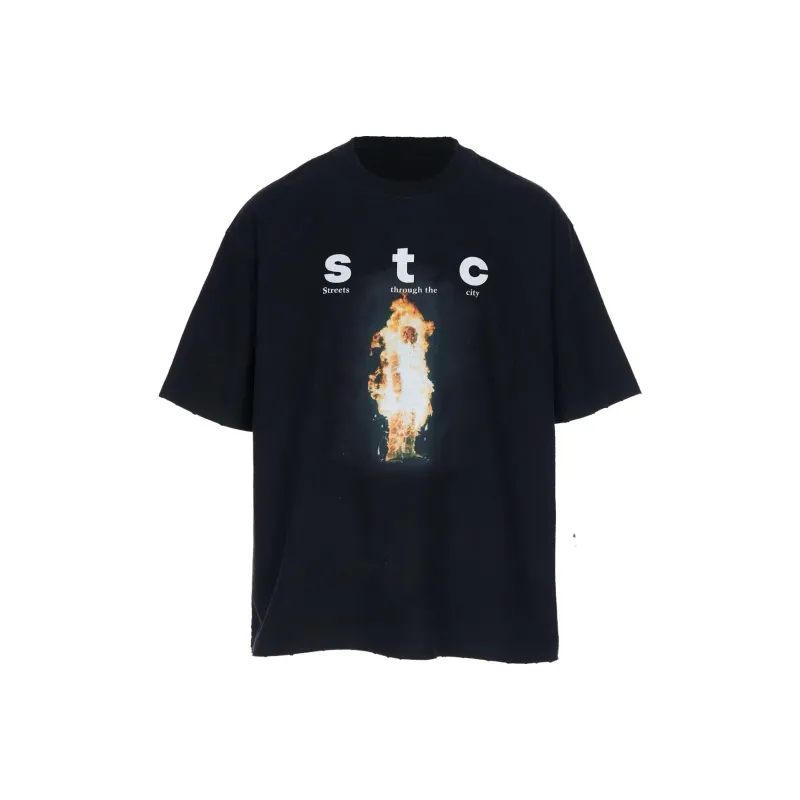 STEEPC T-Shirts Men Black-0