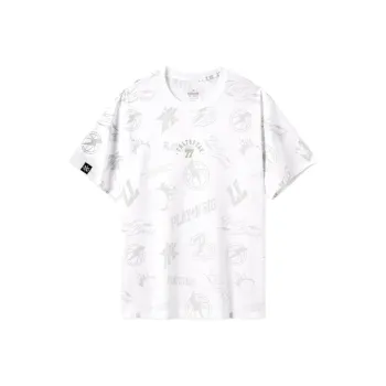 XTEP T Shirts Men Pearl White