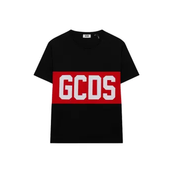 GCDS Band Logo Regular T Shirt