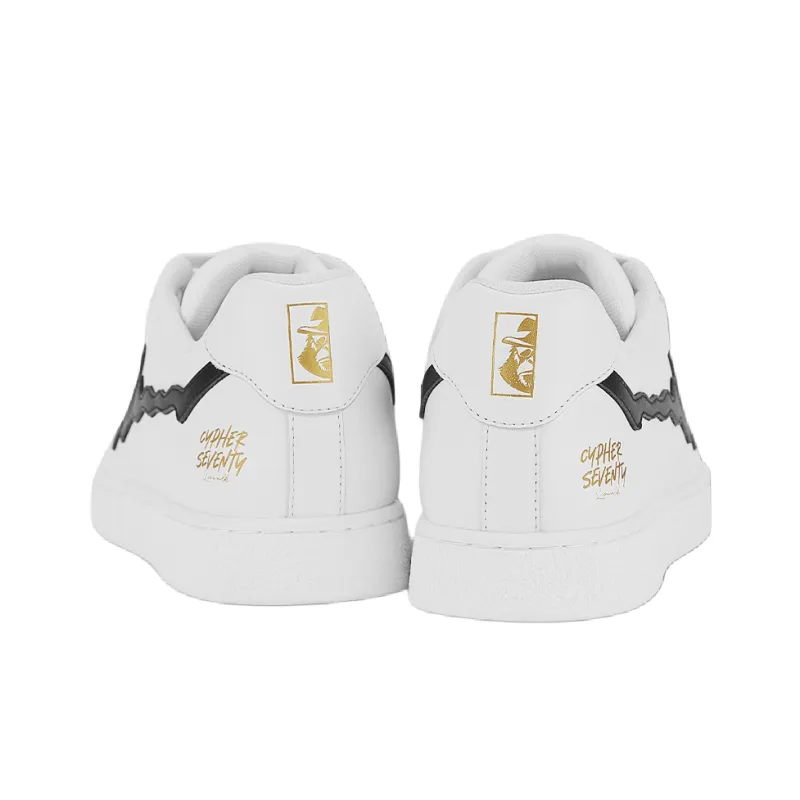 Cypher Seventy Sefsa Leowalk Low Top Skateboard Shoes Unisex White-3