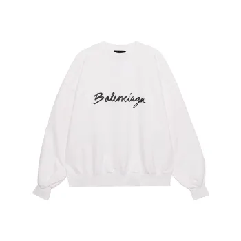 Balenciaga Script Logo Crewneck