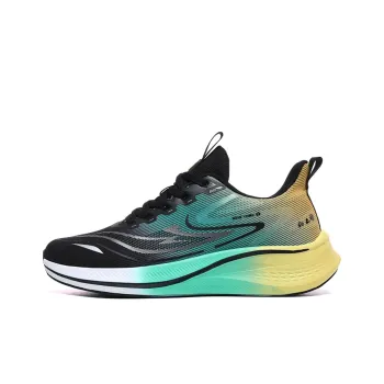 Meiretu Cushioned Wear Resistant Breathable Low Top Marathon Running Shoes Men's