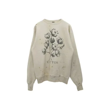 SAINT Mxxxxxx X Denim Tears Cotton Crewneck Sweatshirt