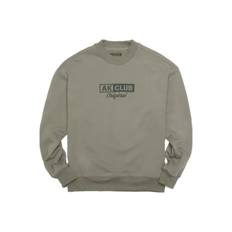 AKCLUB Original Series Sweatshirts Men Army Khaki-0