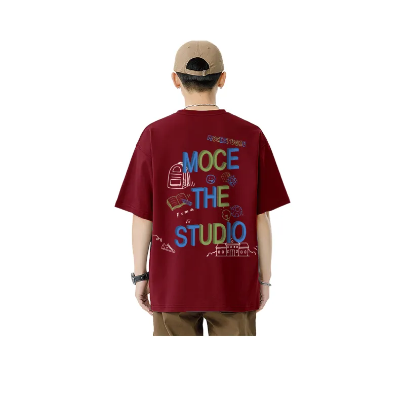 Moce T Shirts Unisex-8