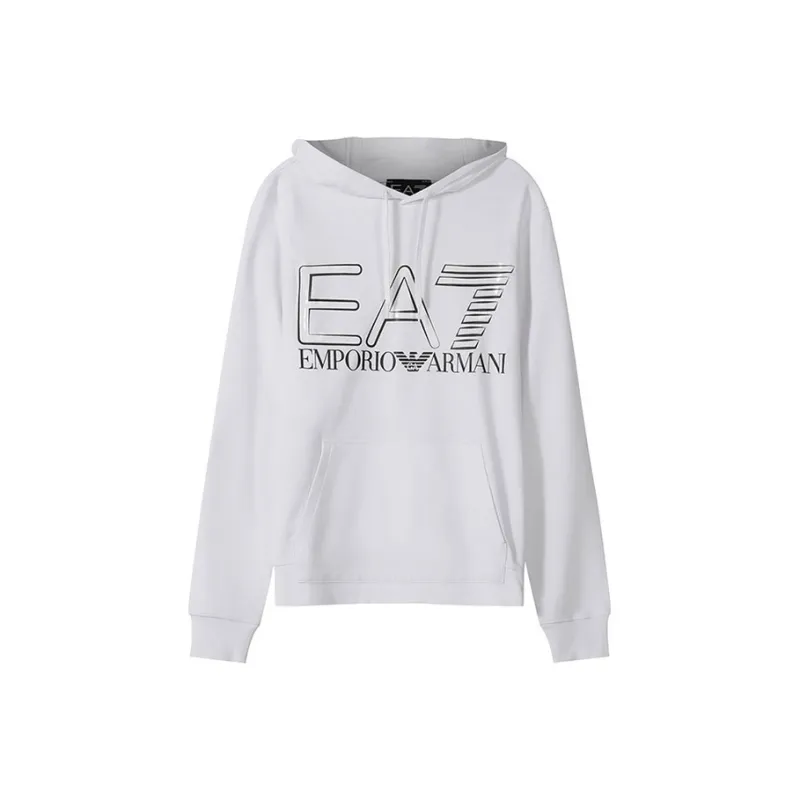 EMPORIO ARMANI EA7 SS22 Sweatshirt Men's White-0