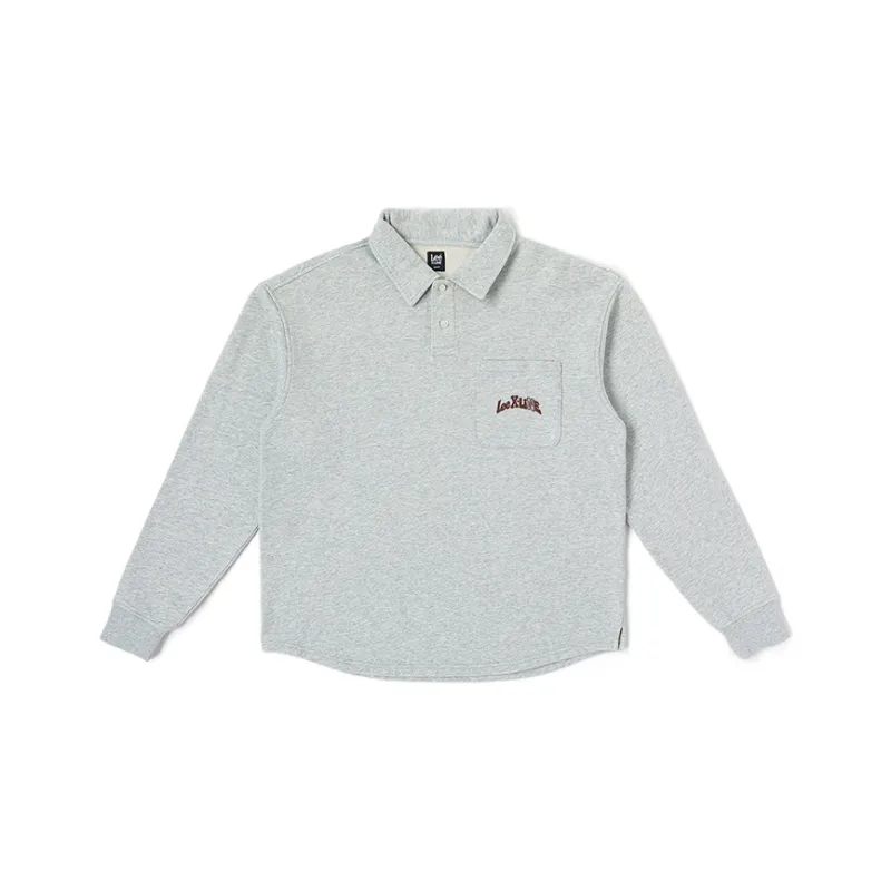 Lee Xline Sweatshirts Unisex Gray-0