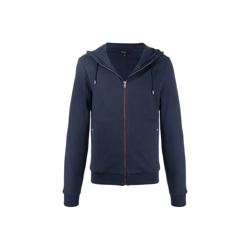 GUCCI Drawstring Zip front Hoodie-0
