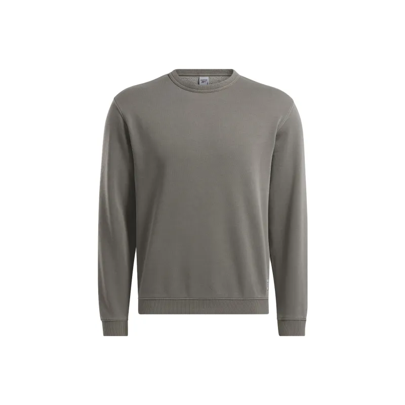 Reebok Classic Fleece Natural Dye Sweatshirt Sweatshirt Unisex Lime Gray-0