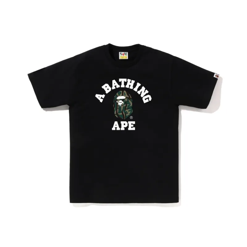 Bape Trial Camo College Tee-0