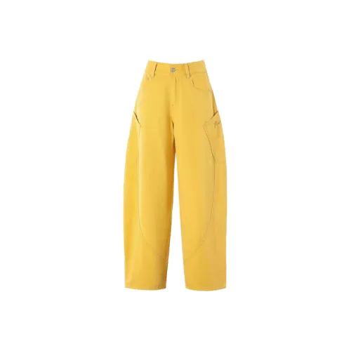 EOEI Jeans Women's Yellow