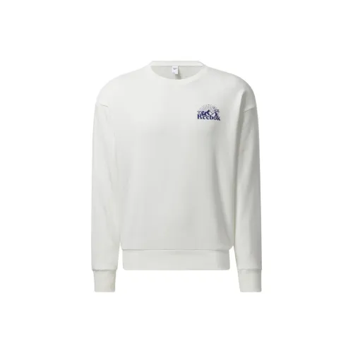 Reebok Sweatshirts Unisex Pink White