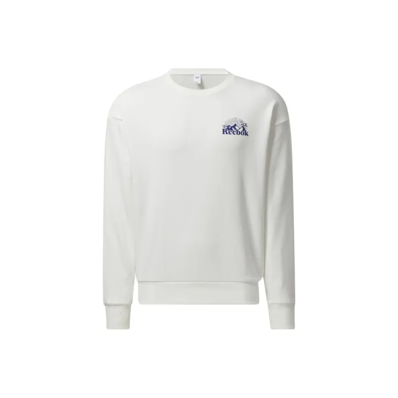 Reebok Sweatshirt Unisex Pink White-0
