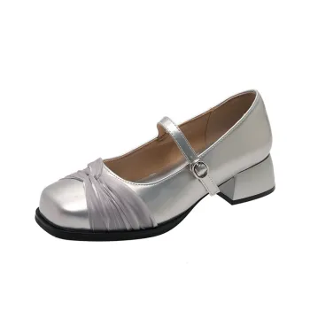 AJPAP Block Heel High Heels Women's