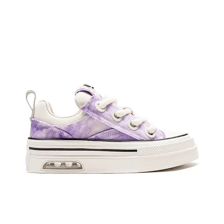 RHYTHM OF JOY Cushioning Height Increasing Canvas Shoes Women's-8