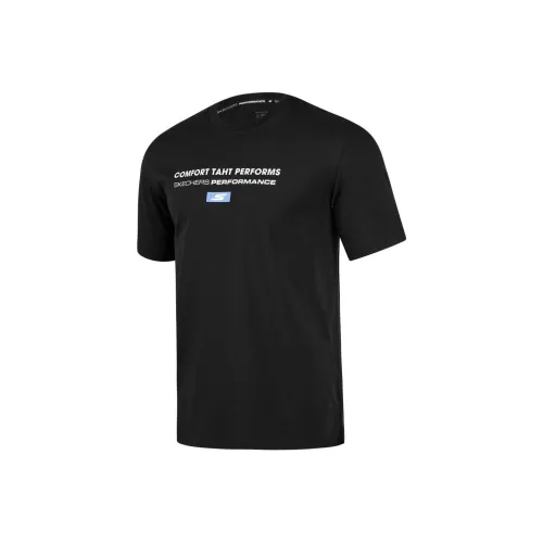 Skechers Basic Sports Series T Shirt Men's Carbon Black