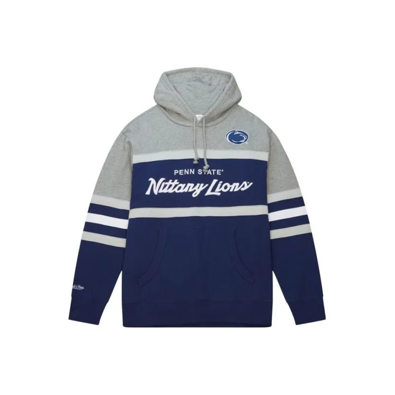 Mitchell Ness Nfl Head Coach Cowboys 'Grey/Royal' Hoodie-0