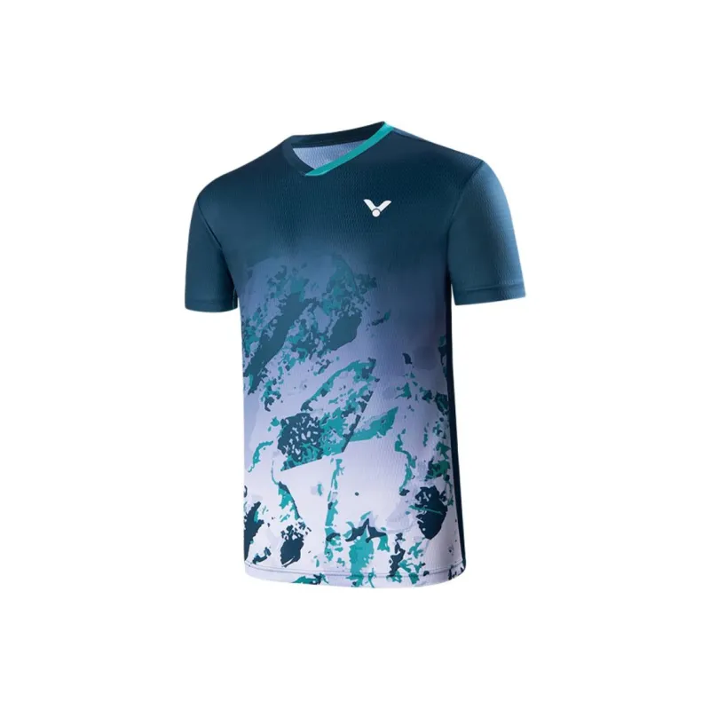 VICTOR T Shirt Unisex Denim Blue-0