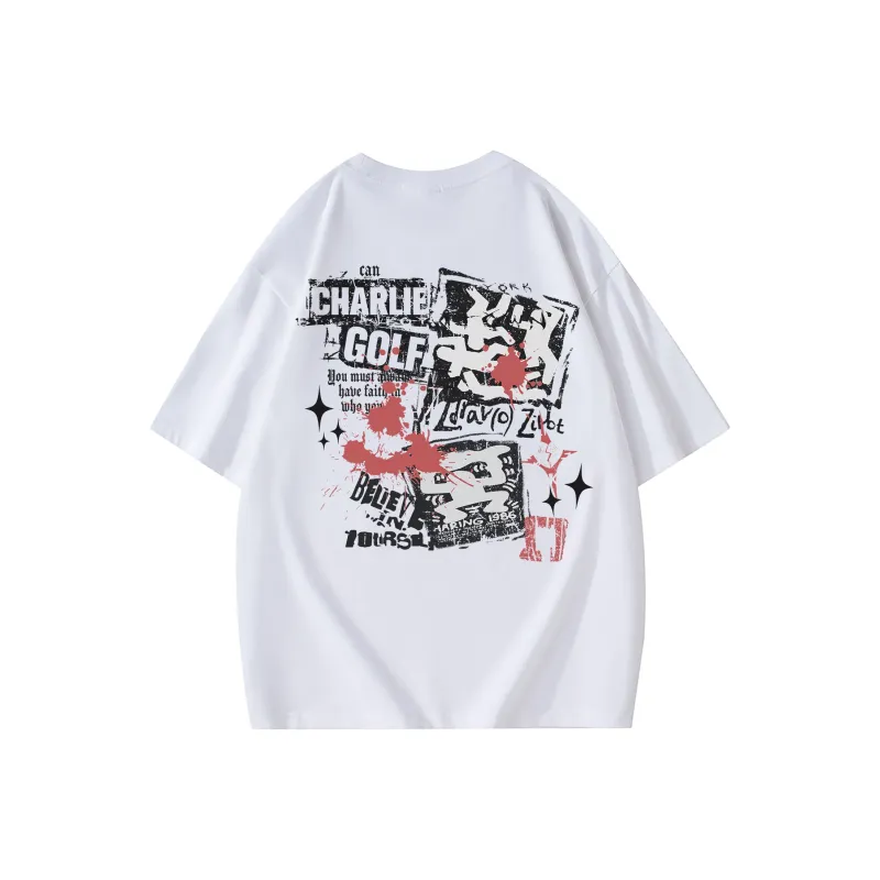 CHARLIE GOLF T Shirt Unisex Black-2