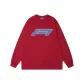 Burgundy-Blue Print
