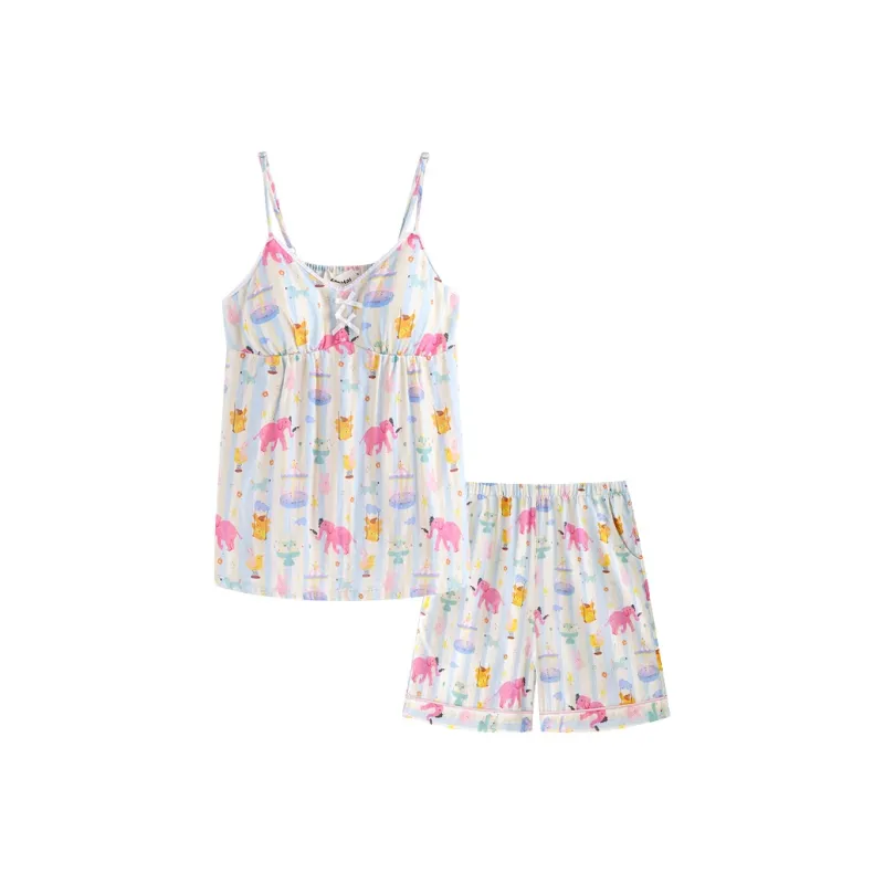 Wabi Town Pajama Set Women's Image Color-0