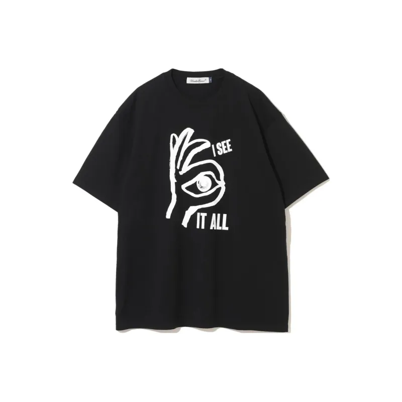 UNDERCOVER Slogan print T shirt-4