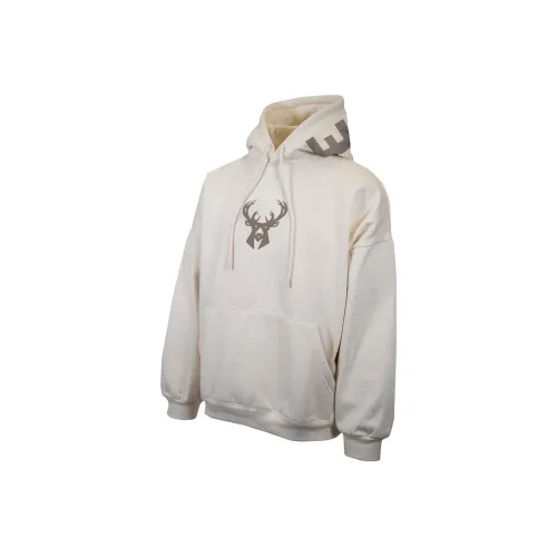 NBA Milwaukee Bucks Sweatshirts Men Apricot