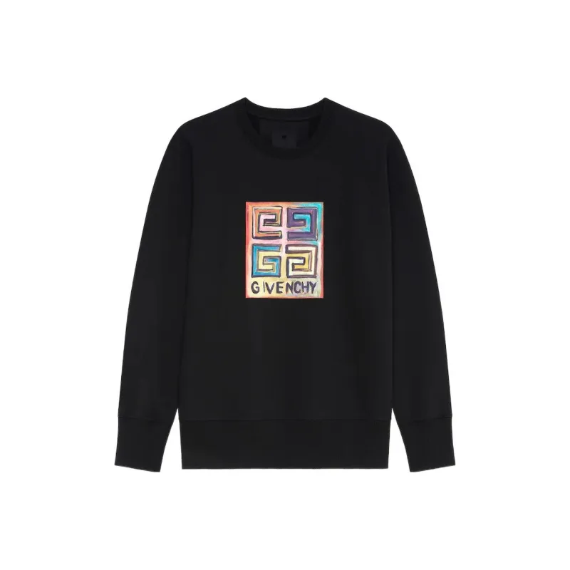 Givenchy X Josh Smith Logo Print Sweatshirt-0