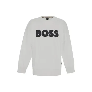 HUGO BOSS Logo patch Cotton Sweatshirt