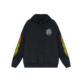 Chrome Hearts Floral Sleeve Gradient Made In Hollywood Hoodie
