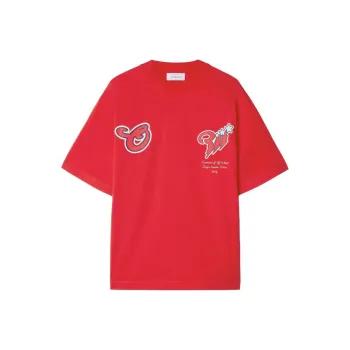OFF WHITE Logo print T shirt