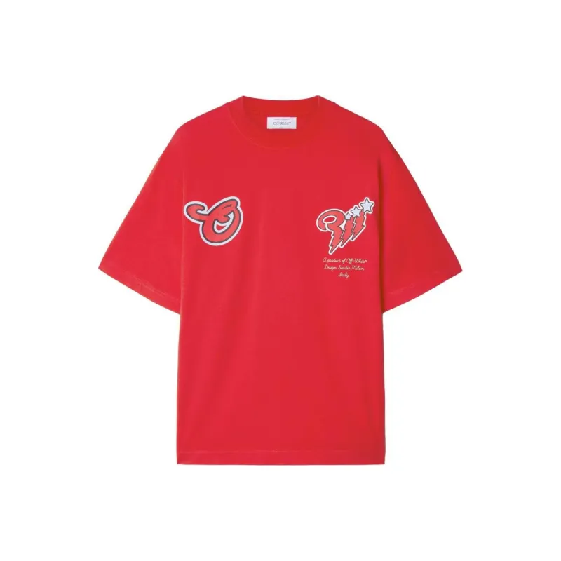OFF WHITE Logo print T shirt-0