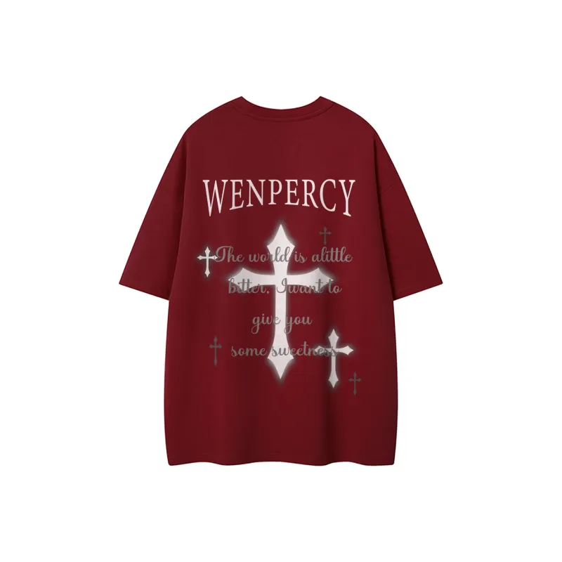 Wenpercy T-Shirts Unisex-20