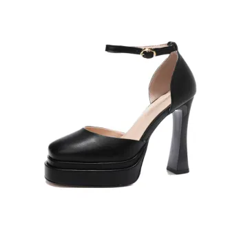 Than Than Me Chunky Heel High Heels Women's