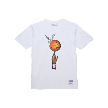 Mitchell Ness X Nba Heavyweight Graphic Ball Tee