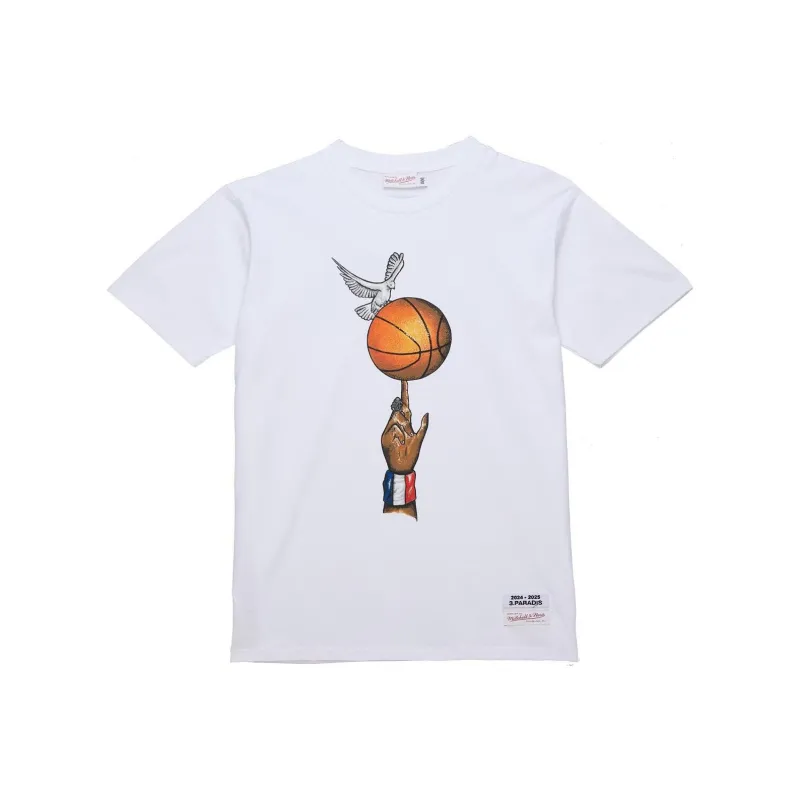 Mitchell Ness X Nba Heavyweight Graphic Ball Tee-0