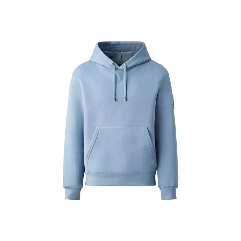 MACKAGE Krys Velvet logo Hoodie-0