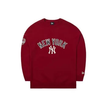 New Era Sweatshirts Unisex Dark Red/New York Yankees
