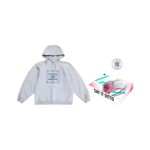ADER ERROR Sweatshirts Unisex Light Gray Gift Box Set