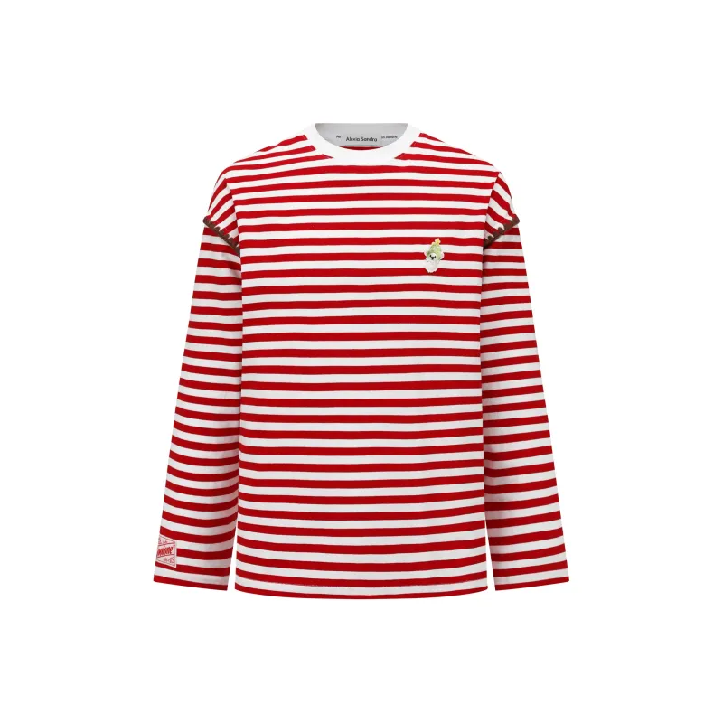 Alexia Sandra Stripe Series T Shirt Unisex-0