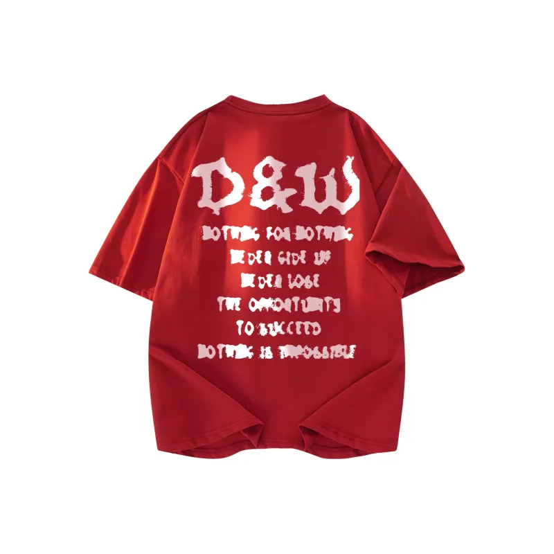 D&W T Shirts Unisex-14