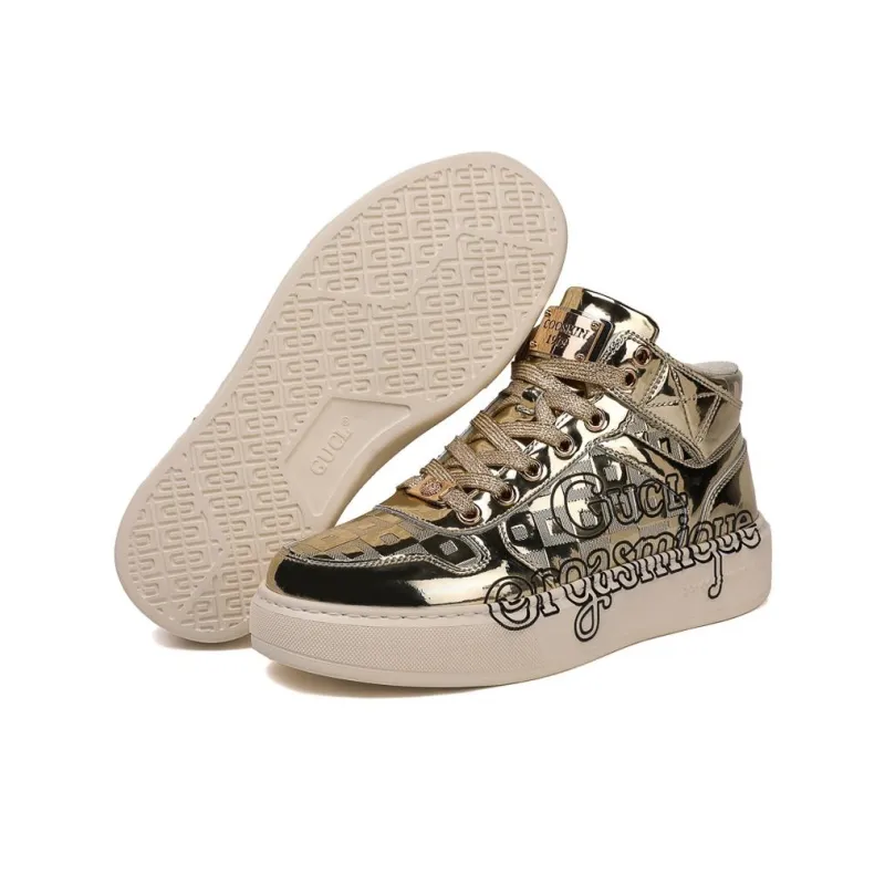 Cool Odd High Top Skateboard Shoes Men's-7