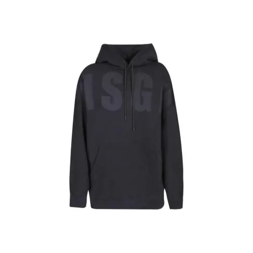 MSGM Logo Printed Drawstring Hoodie