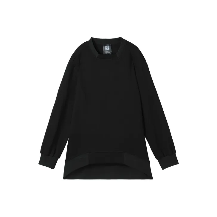 NORVINCY Loose Fit Casual Outerwear Solid Color Sweatshirt Unisex-0