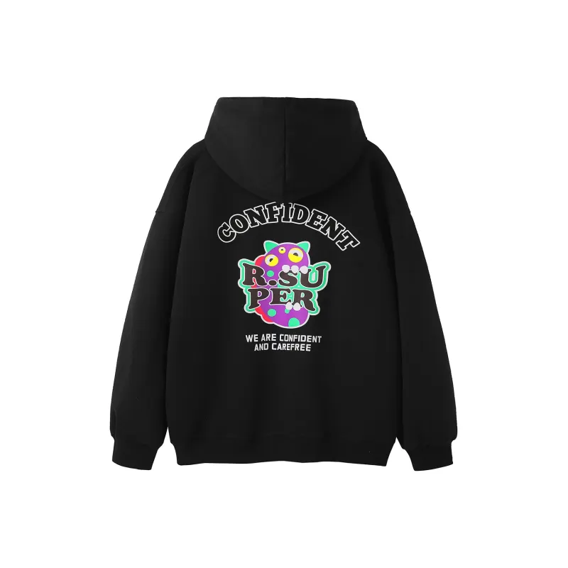 R.super X Monster Letter Co branded Series Sweatshirts Unisex-0