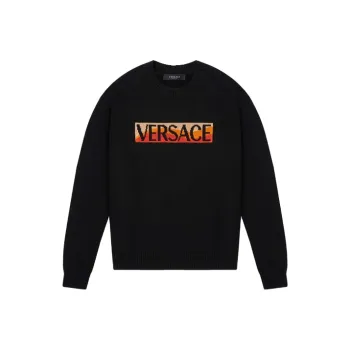 VERSACE Sweatshirts Men Black