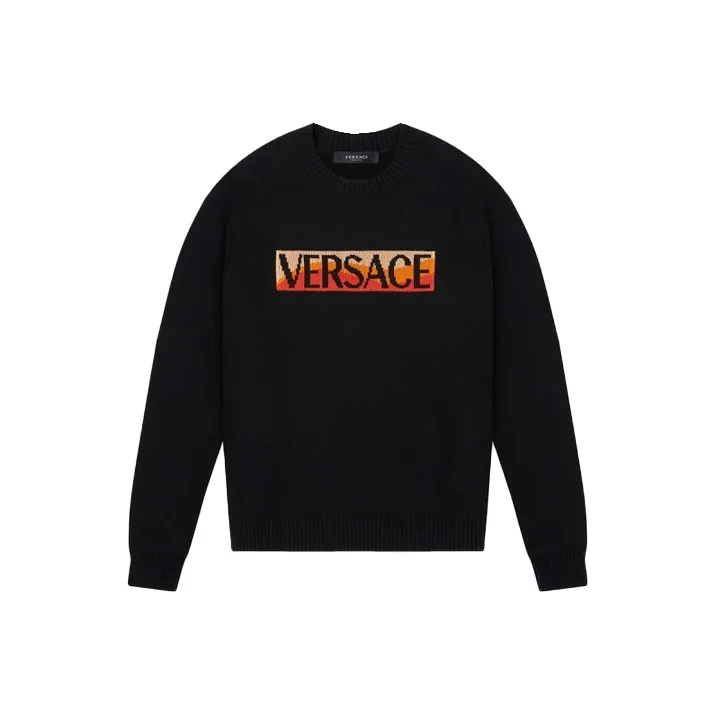 VERSACE Sweatshirts Men Black-0