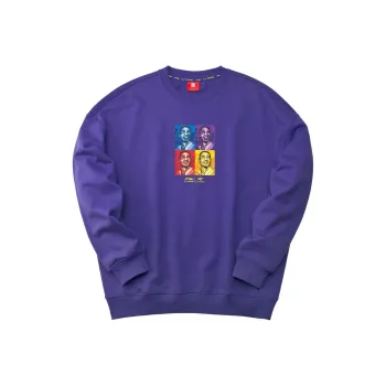 LINING Sports Fashion Collection Sweatshirts Men Freedom Purple