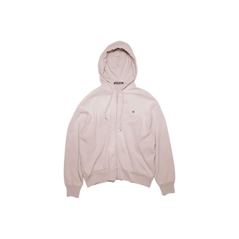 Acne Studios Sweatshirts Unisex Gray Pink-0