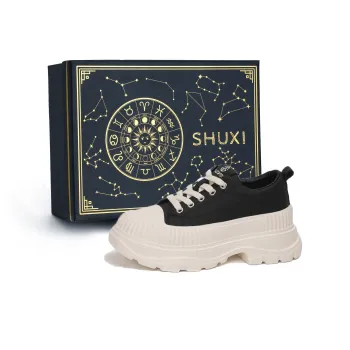 SHUXI Slip-Resistant Coverage Skateboard Shoes Women's
